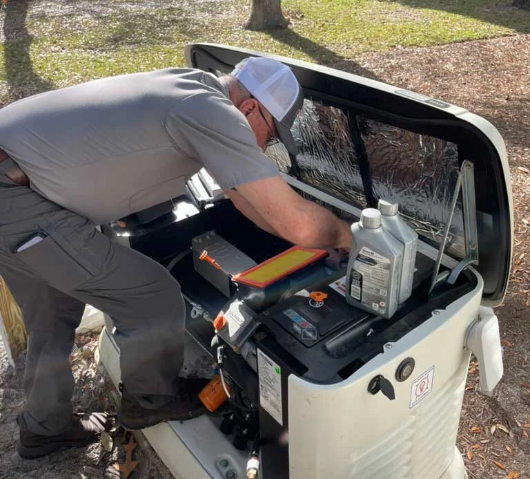 Generator maintenance service